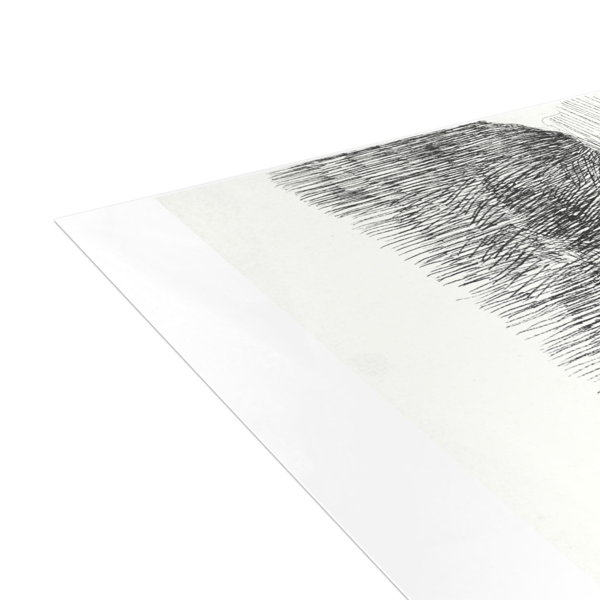 Fuji-san (Monochromatic): Postcard