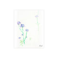 Tiny Purple Flower Dance: Postcard