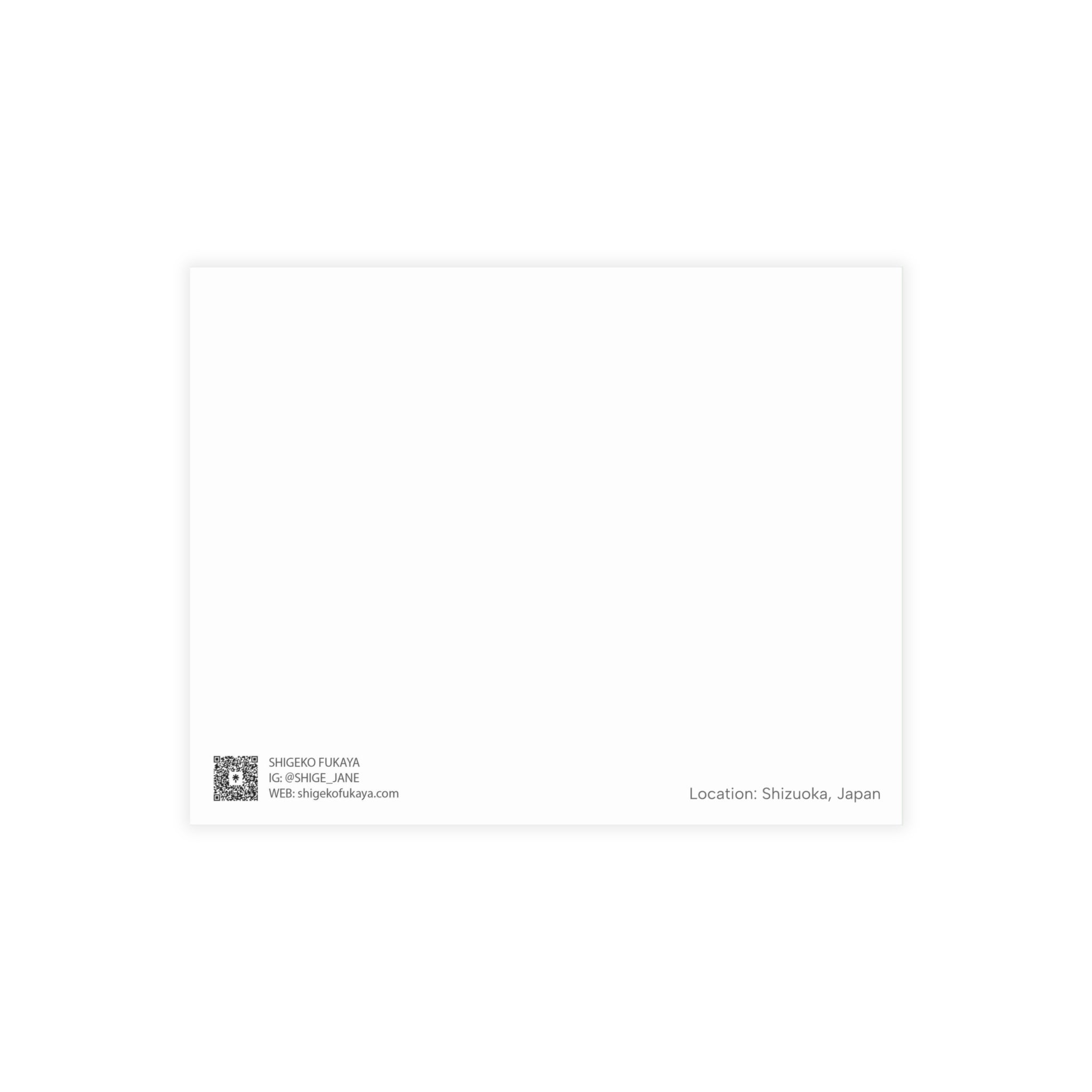 Fuji-san (color): Postcard