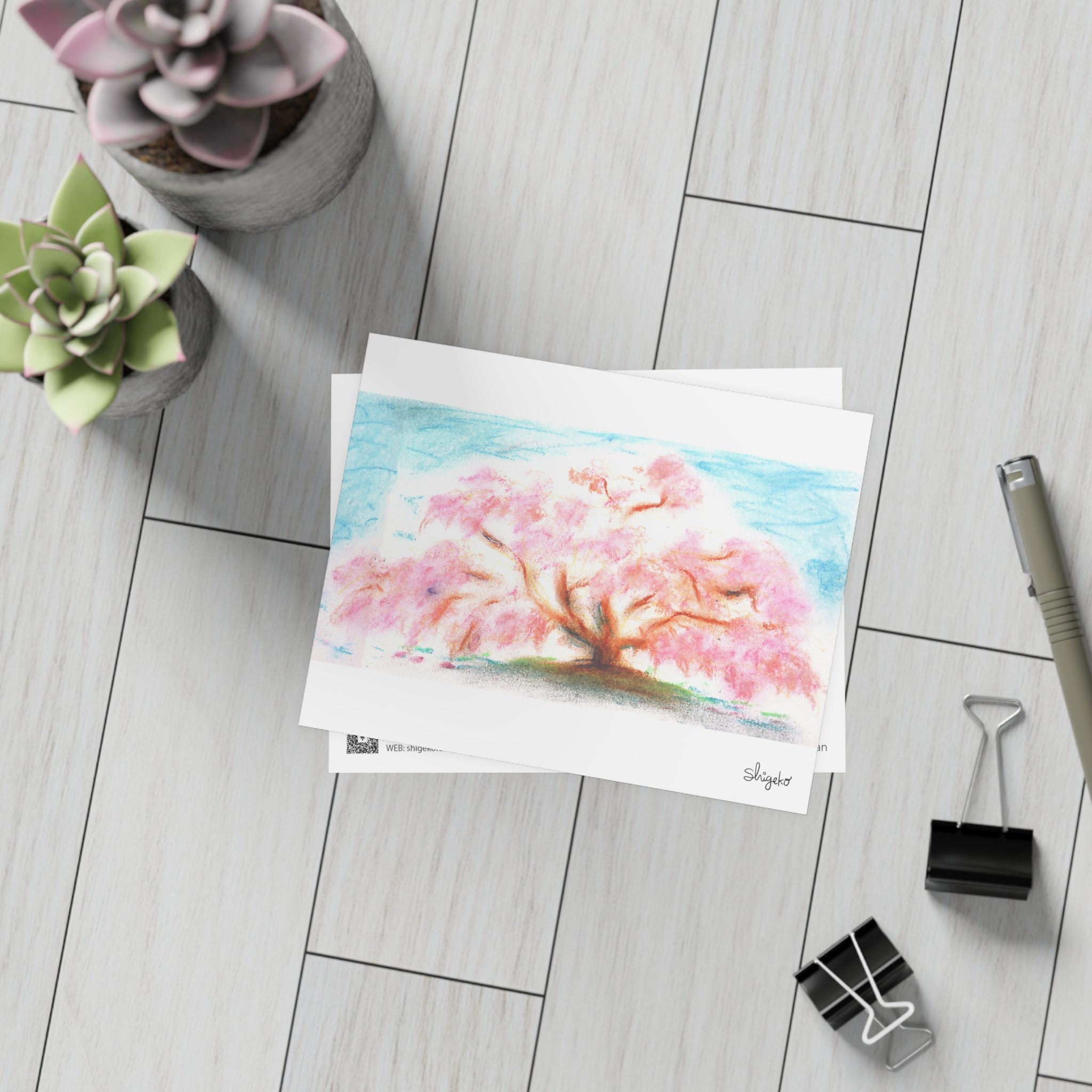 Shidare Sakura: Postcard