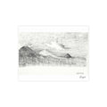 Fuji-san (Monochromatic): Postcard