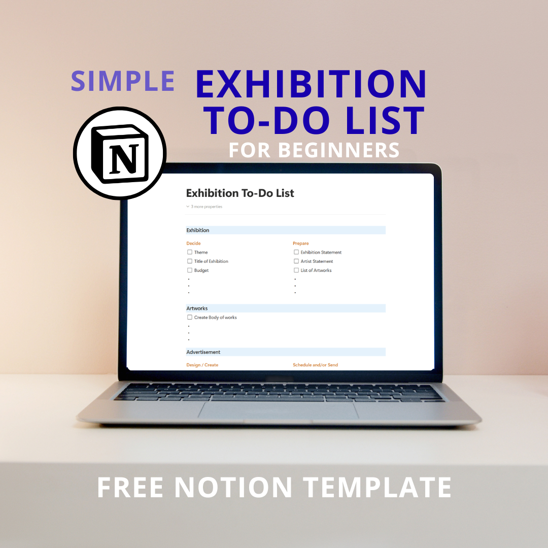 FREE Exhibition To-Do List